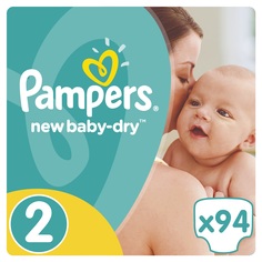 Подгузники New Baby-Dry 2 (3-6 кг.) 94 шт. Procter & Gamble