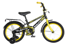 Велосипед двухколесный Basic 16 черный с желтым Navigator