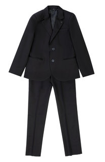 Шерстяной костюм из пиджака и брюк