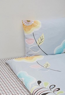 Постельное белье 1,5-спальное Sulyan home textile "ЦВЕТОЧНЫЕ ОБЛАКА"