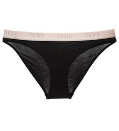 Трусы-слипы черного цвета Skiny