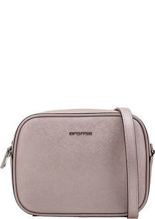 Сумка Розовая кожаная сумка на молнии Cromia