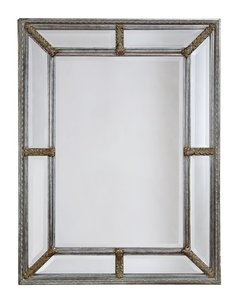 Зеркало ларри (francois mirro) серебристый 92.0x122.0x3.0 см.