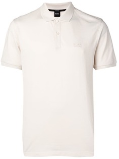 Boss Hugo Boss рубашка-поло с вышитым логотипом