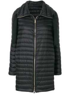 Moncler пуховое пальто на молнии
