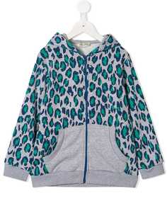 Kenzo Kids худи на молнии с принтом