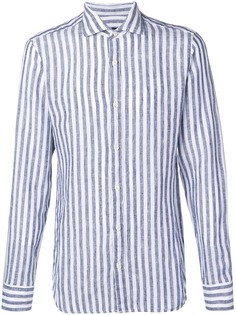 Z Zegna рубашка в полоску