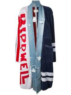 Greg Lauren пиджак оверсайз оригинального кроя