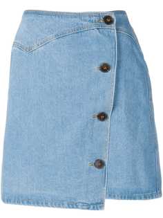 Nanushka джинсовая юбка Amita 1980-х годов