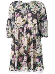 Semicouture платье-рубашка Pierce с цветочным принтом