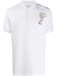 Versace Collection рубашка-поло с декором Medusa