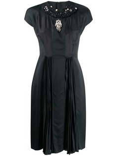 Prada Vintage плиссированное платье 2000-х годов