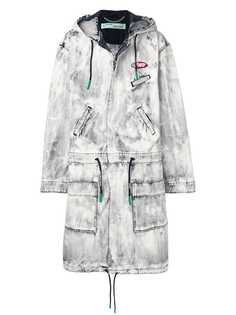 Off-White парка оверсайз Exagerated