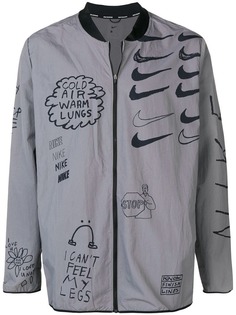 Nike куртка с принтом граффити
