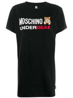 Moschino платье-футболка Teddy Bear