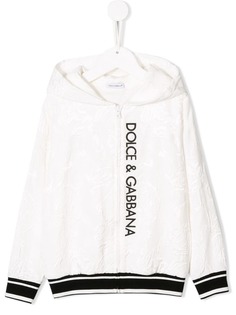 Dolce & Gabbana Kids куртка с логотипом