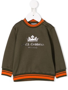 Dolce & Gabbana Kids толстовка с логотипом