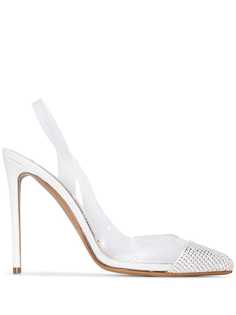 Alexandre Vauthier декорированные туфли-лодочки Amber 110 с ремешком на пятке