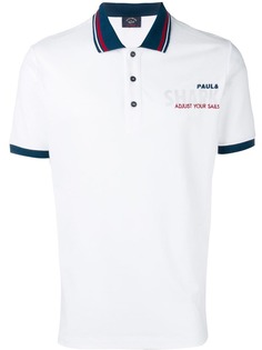Paul & Shark рубашка-поло с логотипом