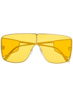 Tom Ford Eyewear затемненные солнцезащитные очки-авиаторы