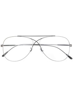 Tom Ford Eyewear очки-авиаторы в металлической оправе