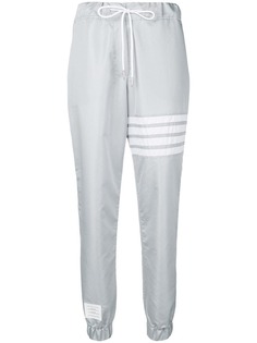 Thom Browne спортивные брюки Flyweight с 4 полосками сбоку