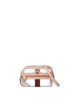 Gucci прозрачная мини-сумка Ophidia
