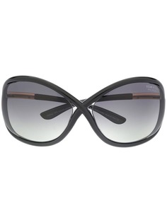 Tom Ford Eyewear солнцезащитные очки Whitney в круглой оправе