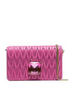 Miu Miu стеганая сумка через плечо