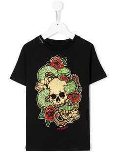 My Brand Kids футболка с принтом Skull