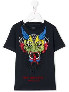 My Brand Kids футболка с принтом Monster