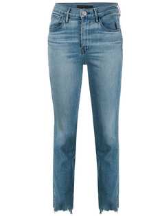 3x1 джинсы прямого кроя с завышенной талией
