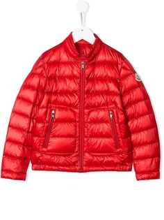 Moncler Kids пуховик на молнии