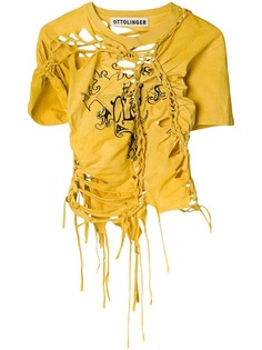 Ottolinger ripped T-shirt
