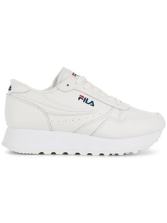 Fila кроссовки на флатформе с принтом логотипа