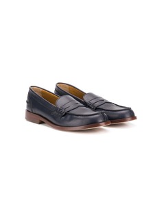 Gallucci Kids Round Toe Loafers