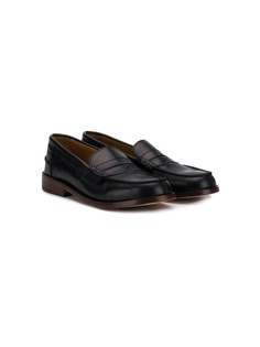 Gallucci Kids Round Toe Loafers