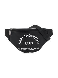 Karl Lagerfeld Kids поясная сумка с логотипом