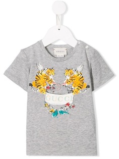 Gucci Kids футболка Tiger с логотипом
