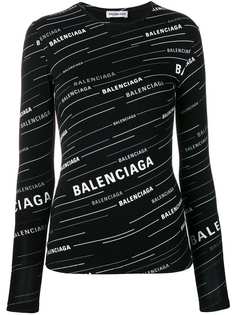 Balenciaga футболка с логотипом