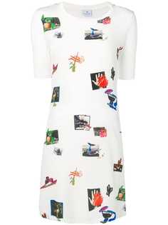 PS Paul Smith платье-футболка с принтом