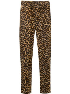 Mes Demoiselles брюки с леопардовым принтом