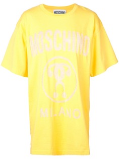 Moschino футболка с логотипом