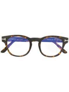 Tom Ford Eyewear очки с эффектом черепашьего панциря