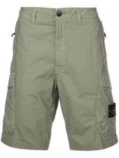 Stone Island шорты карго с нашивкой-логотипом