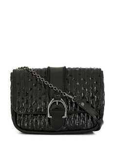 Longchamp фактурная сумка через плечо