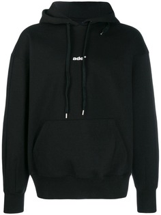 Ader Error logo print hoodie