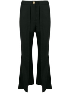 Eudon Choi cropped flared trousers