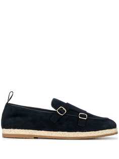 Santoni buckle espadrilles