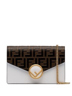 Fendi FF logo envelope shoulder bag